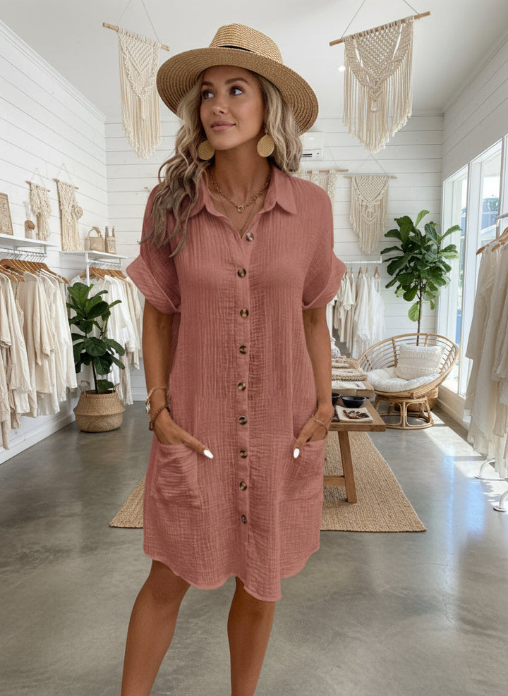 JULIA - OVERSIZED POLO DRESS