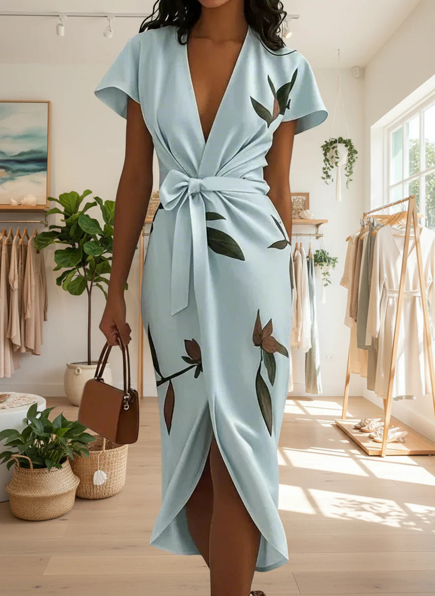ELARA - BOTANICAL ELEGANCE DRESS