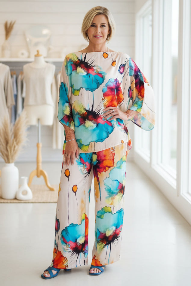 JANELLE - COLORFUL TWO-PIECE SET