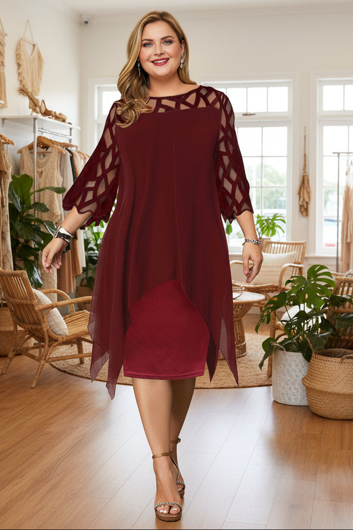 KAYA - ELEGANT MIDI DRESS