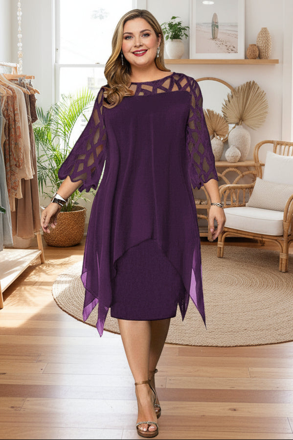 KAYA - ELEGANT MIDI DRESS