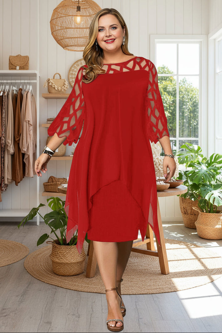 KAYA - ELEGANT MIDI DRESS